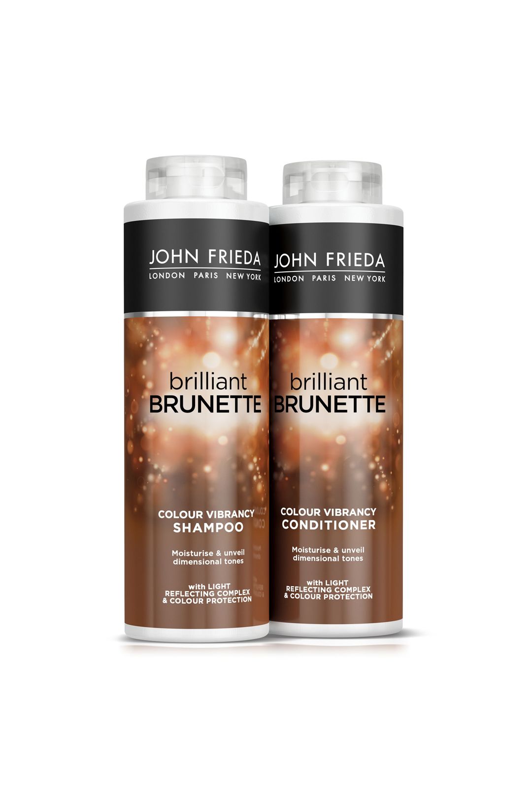 John Frieda Brunette Colour Protecting Shampoo & Conditioner Duo Multi image 1