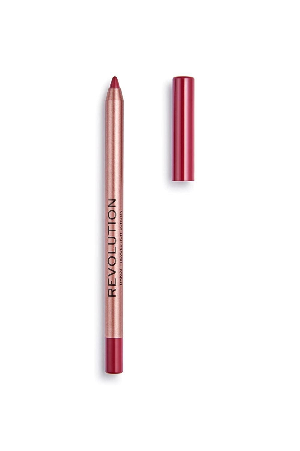 Revolution Satin Kiss Lipliner Rose image 2
