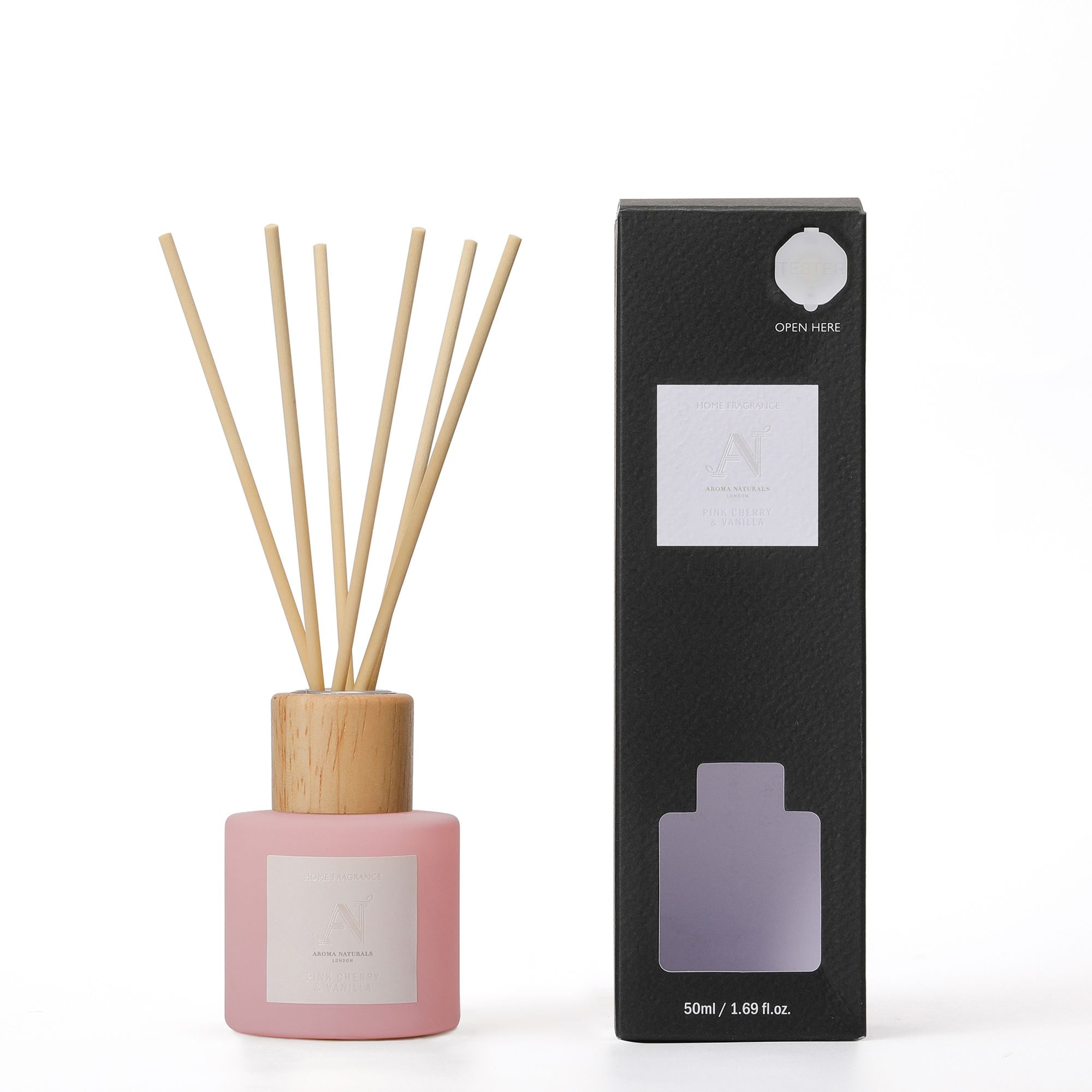Aroma Naturals Frosted Decadence Reed Diffuser Vanilla Bean Scent image 2