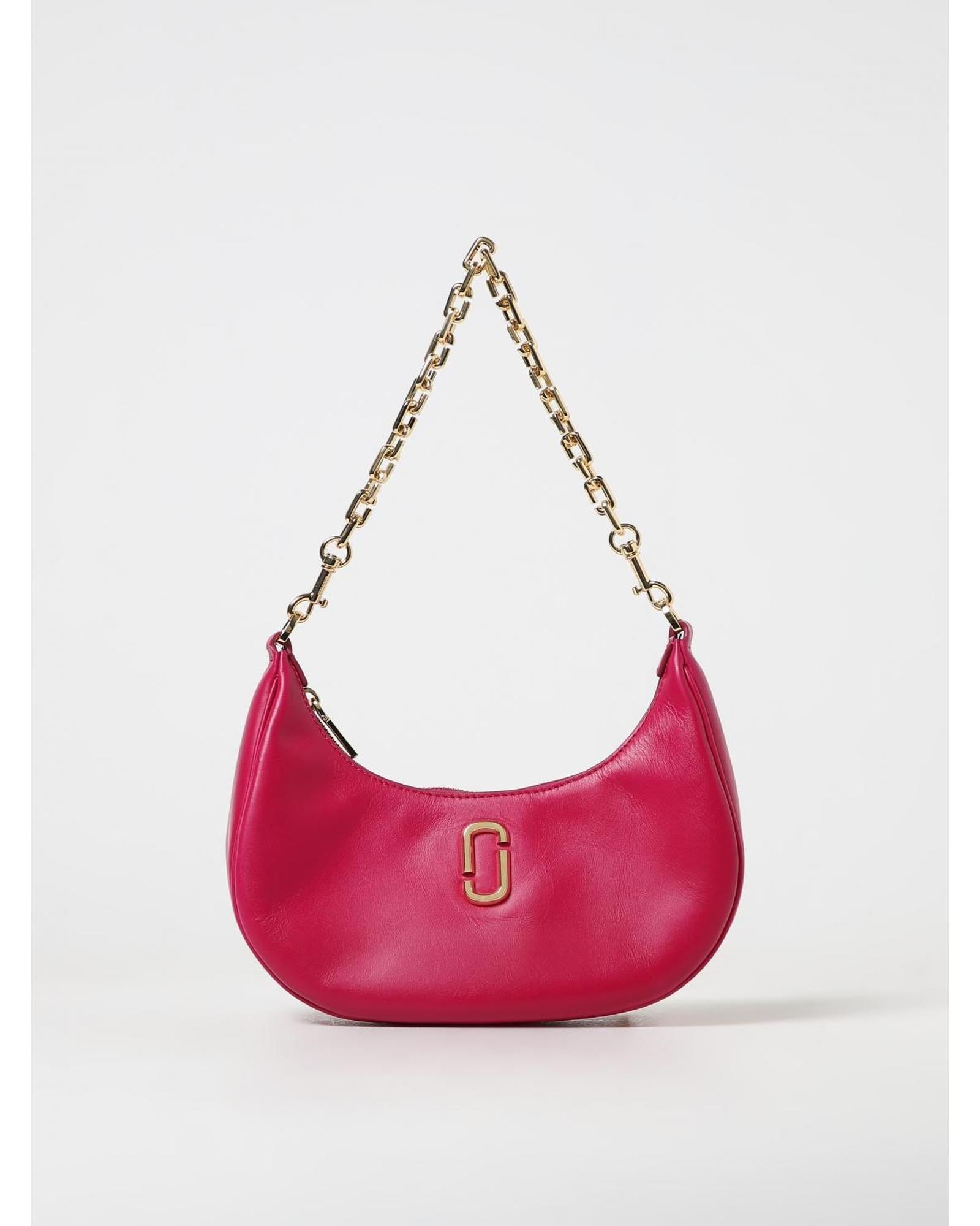 Marc Jacobs Softshot 21 Shoulder Bag Crescent Wo - Pink image 1