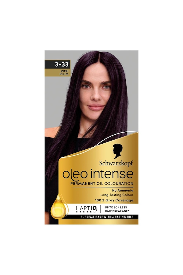 Schwarzkopf Oleo Intense 'Permanent Oil Colour Hair Dye' - 3-33 Rich Plum