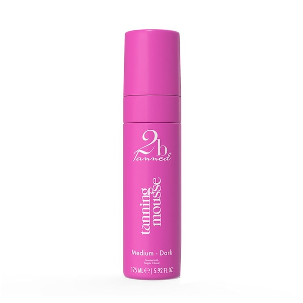 2bTanned Self Tanning Mousse Medium to Dark Shade 175ml