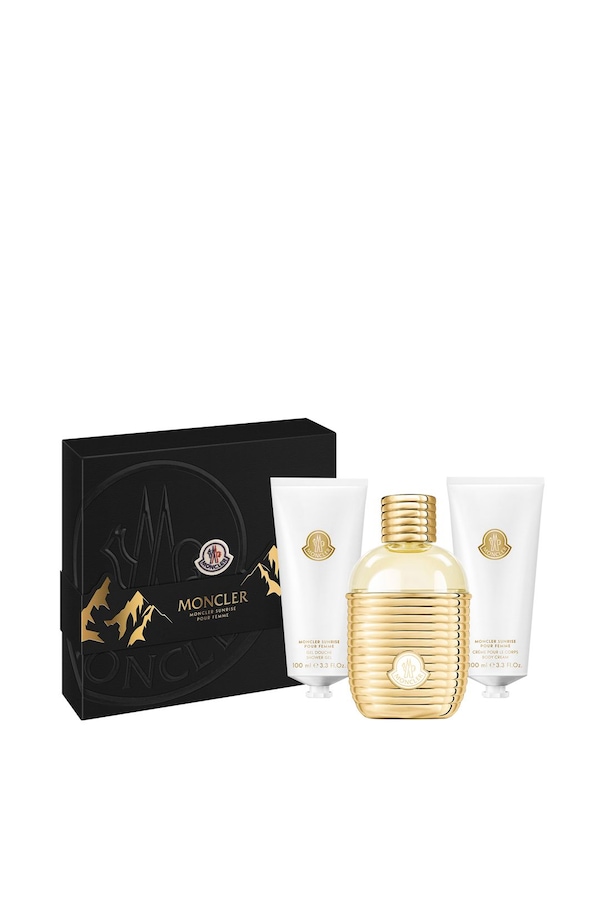 Moncler Pour Feme Sunrise 100ml Eau De Parfum Gift Set Misc