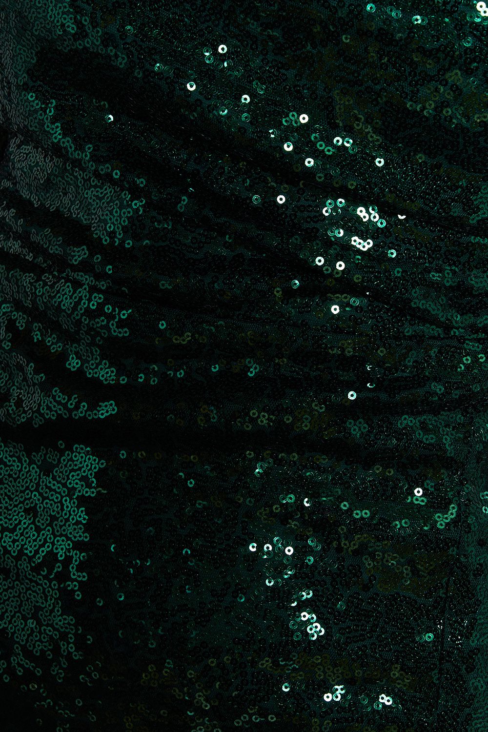 Dorothy Perkins Sequin Keyhole Midi Dress Green image 5