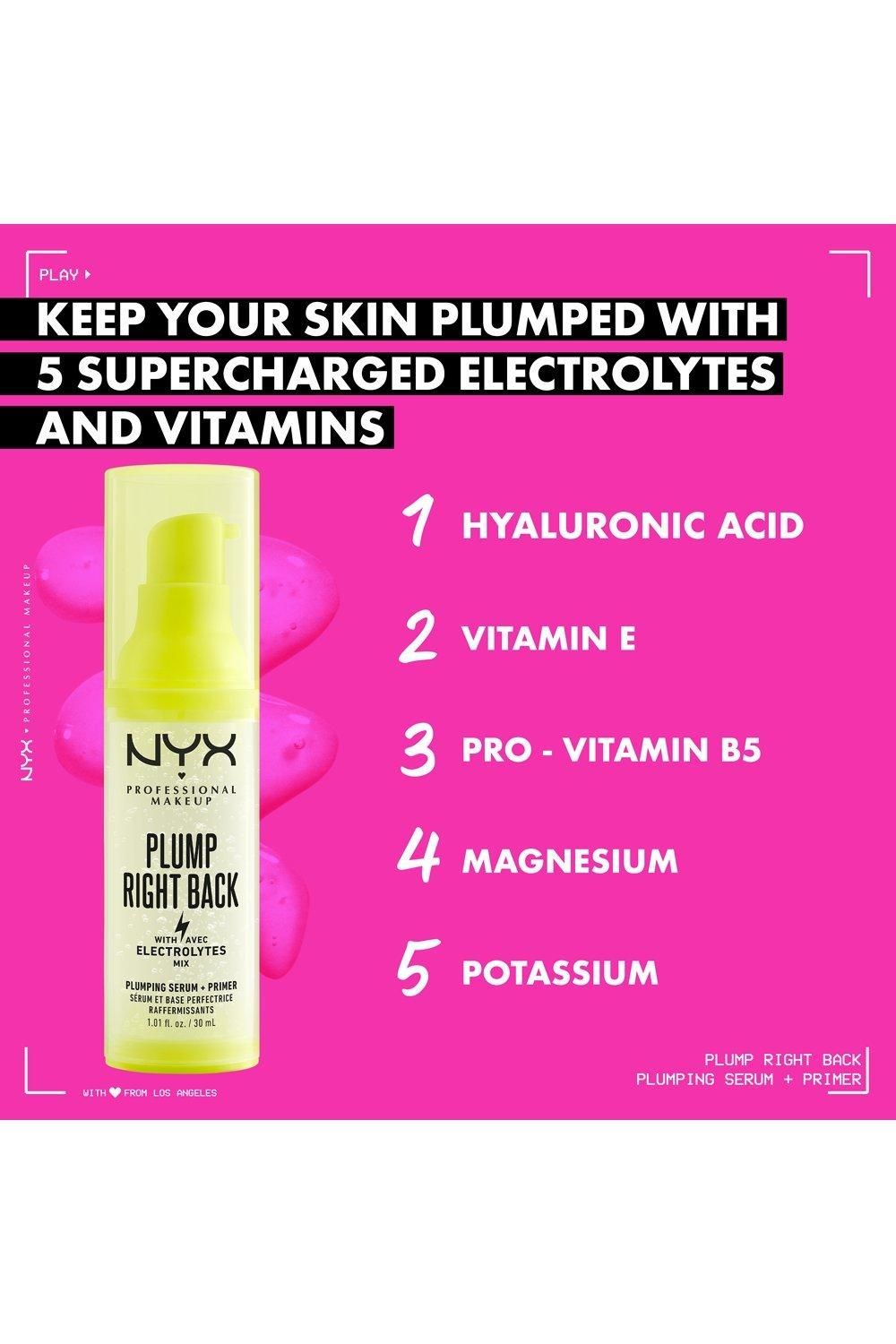 NYX Professional Makeup Plump Right Back Primer & Serum Multi image 5