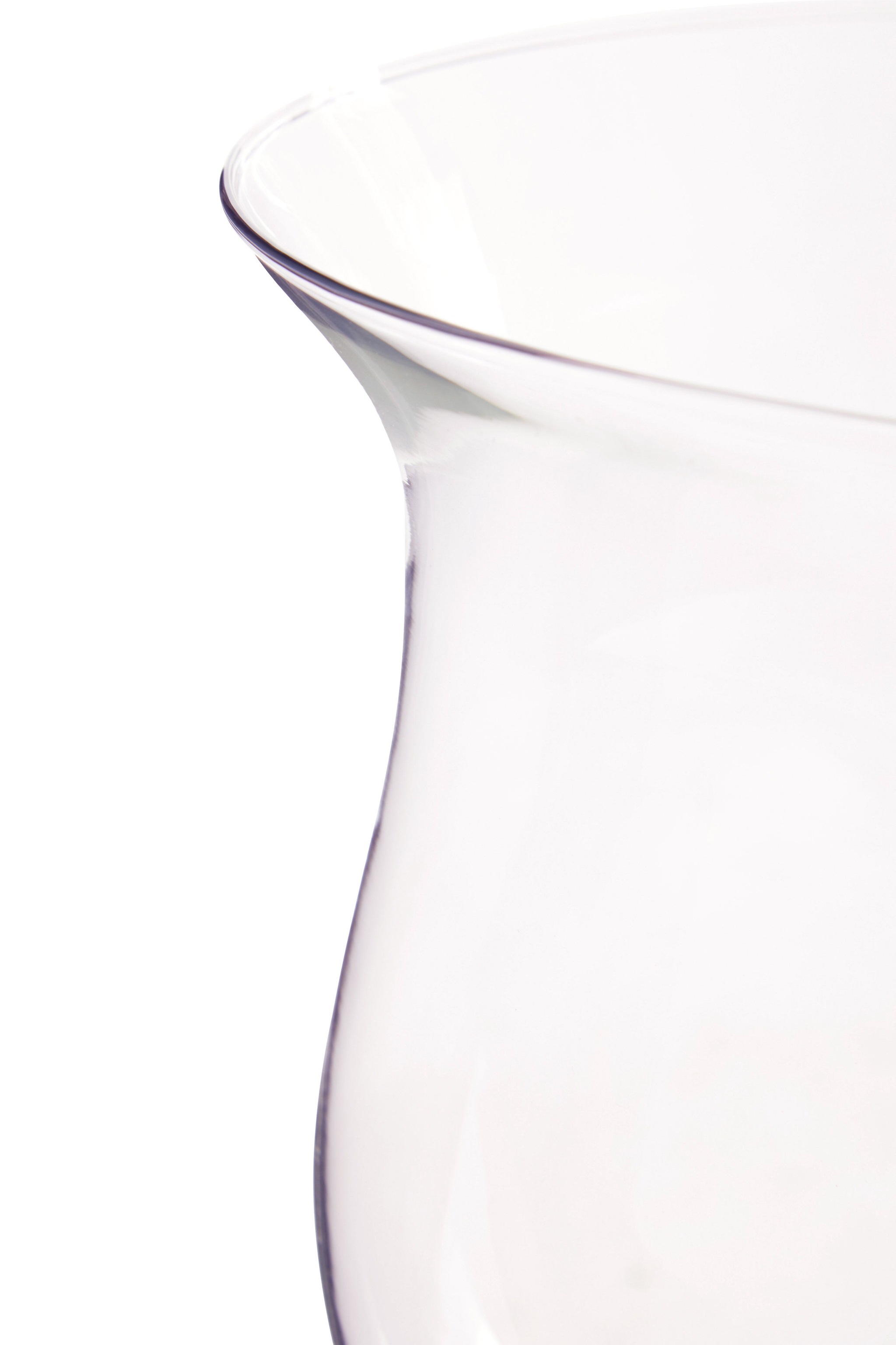 Orsina Ambra Clear Glass Cognac Vase image 3
