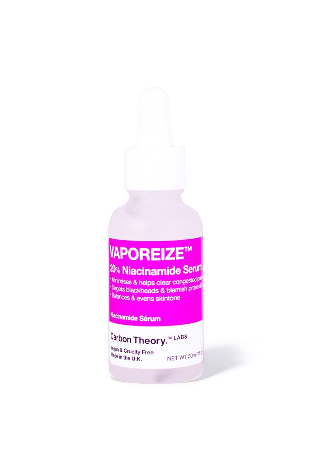 Carbon Theory Niacinamide & Zinc 20% Serum 30ml Misc image 2