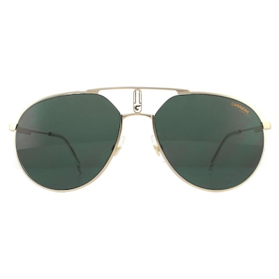 Carrera Aviator Gold Green Sunglasses