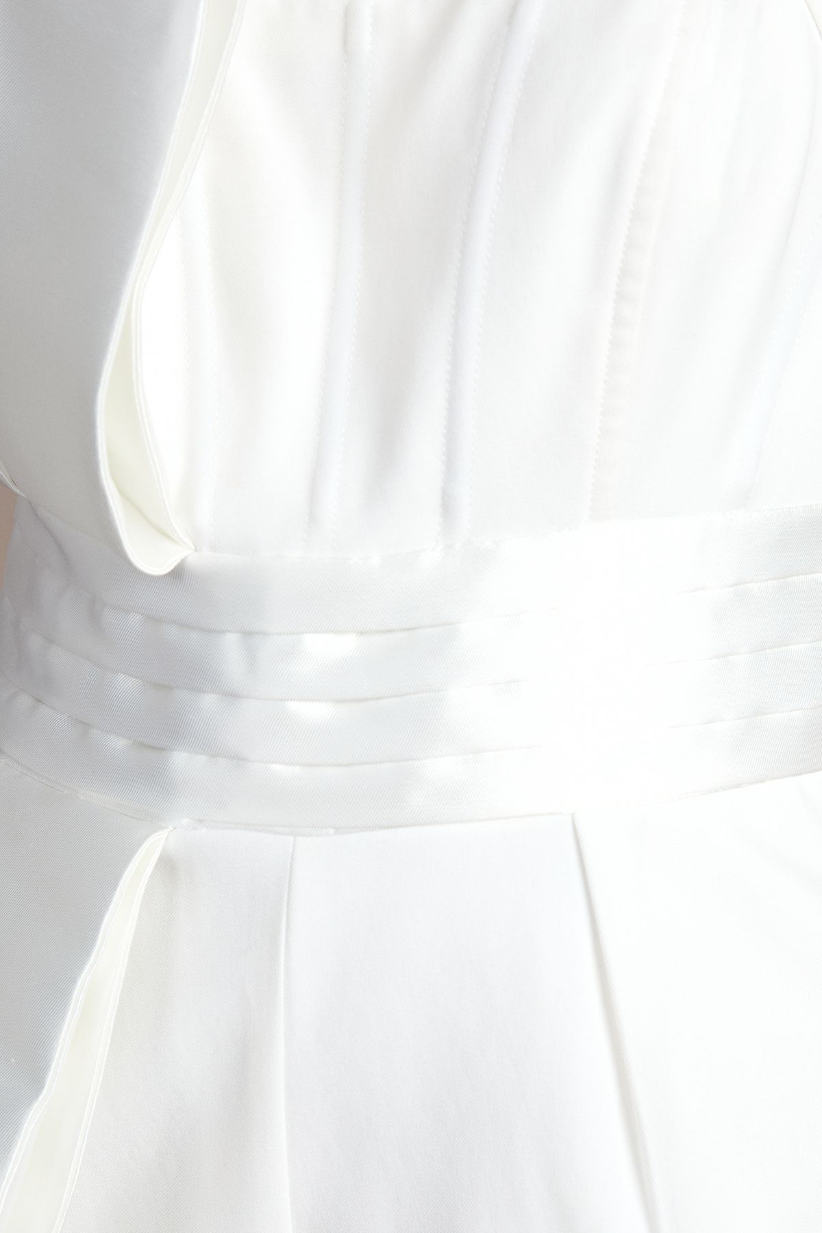 Coast Strapless Bow Detail Wide Leg Bridal Jumpsuit Ivory image 5