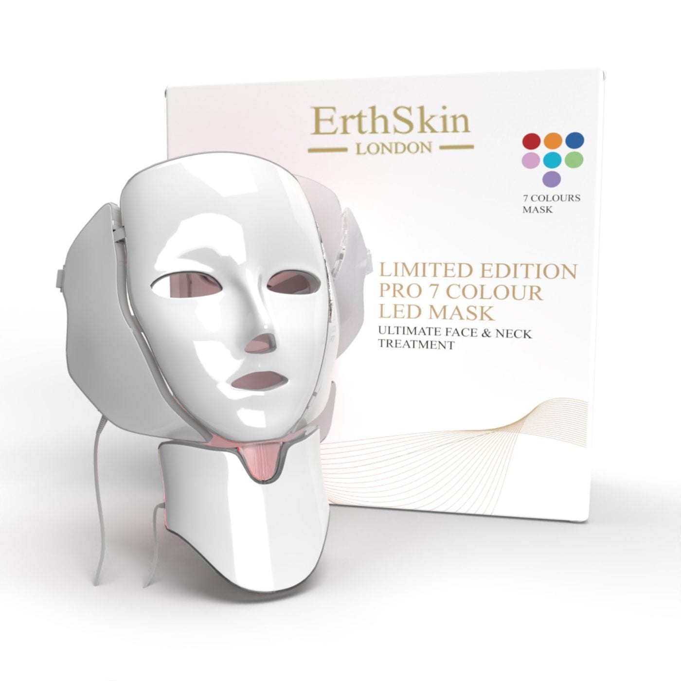 Erth Skin London 7 LED Colour Face + Neck Mask - Limited Edition image 1