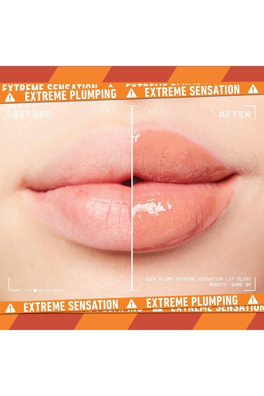 NYX Professional Makeup Duck Plump Lip Plumping Gloss Bangin Bare image 4