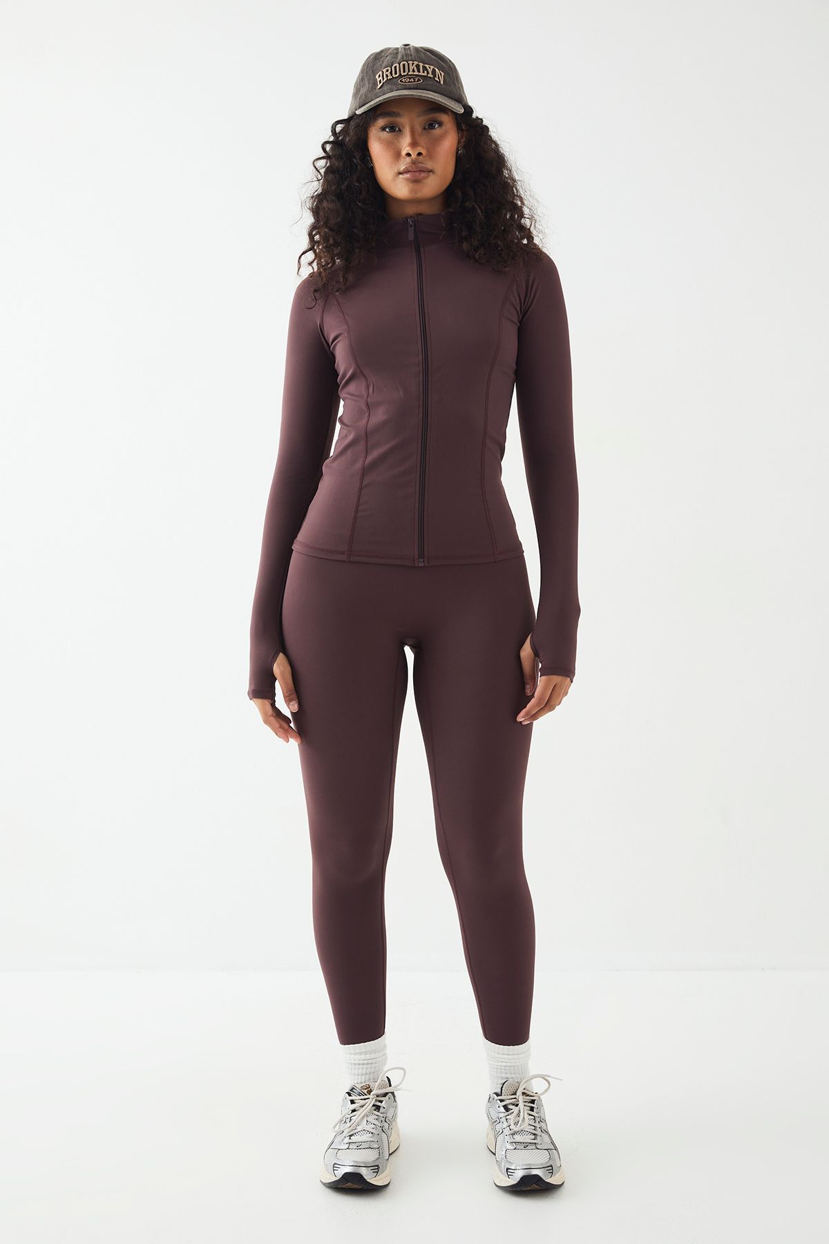 DSGN Studio DSGN Studio Sports Ultra Sculpt High Waist Legging Chocolate image 5