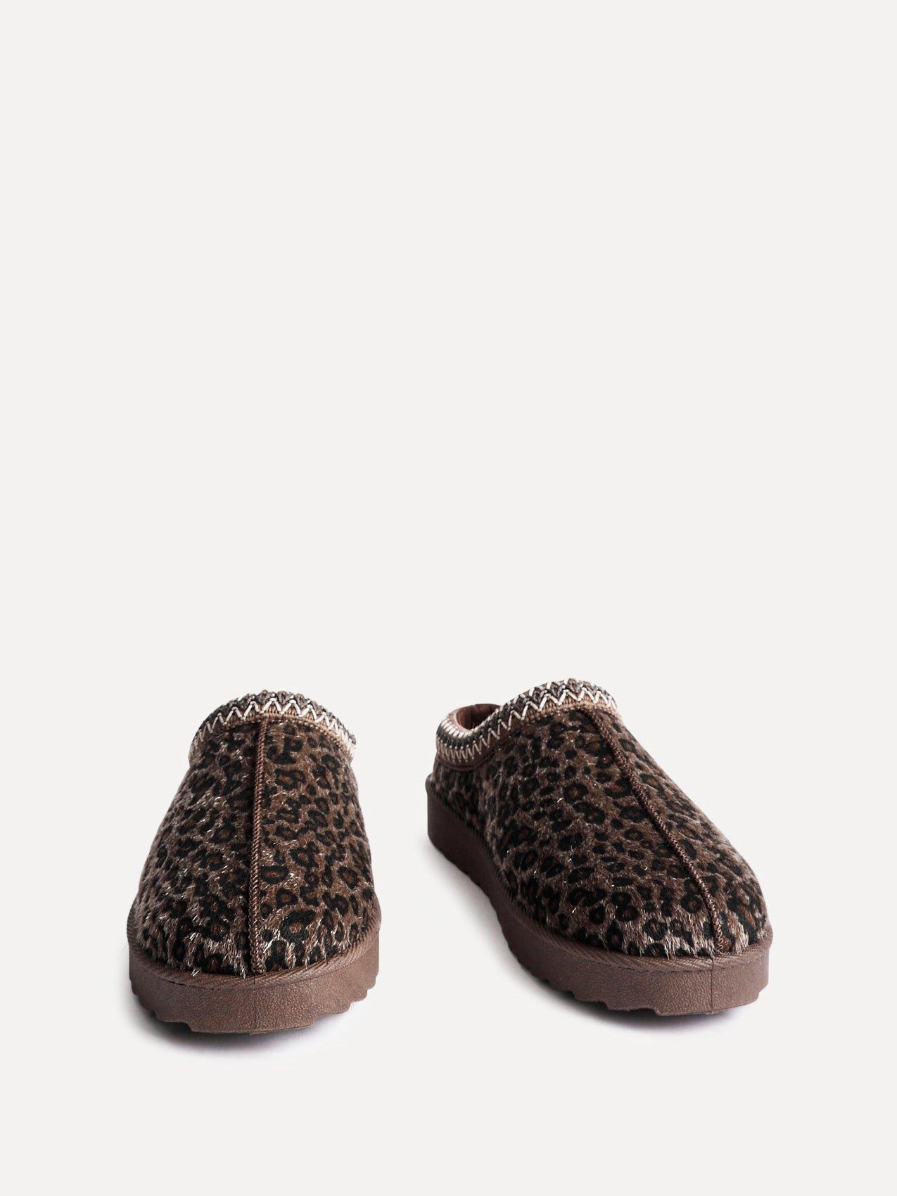 Linzi Tammy Leopard Print Slipper image 3
