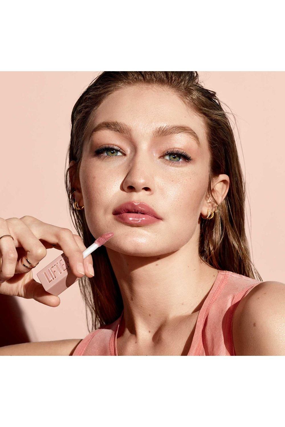 Maybelline Lifter Gloss Plumping Hydrating Lip Gloss With Hyaluronic Acid 5.4ml 008 Stone image 5