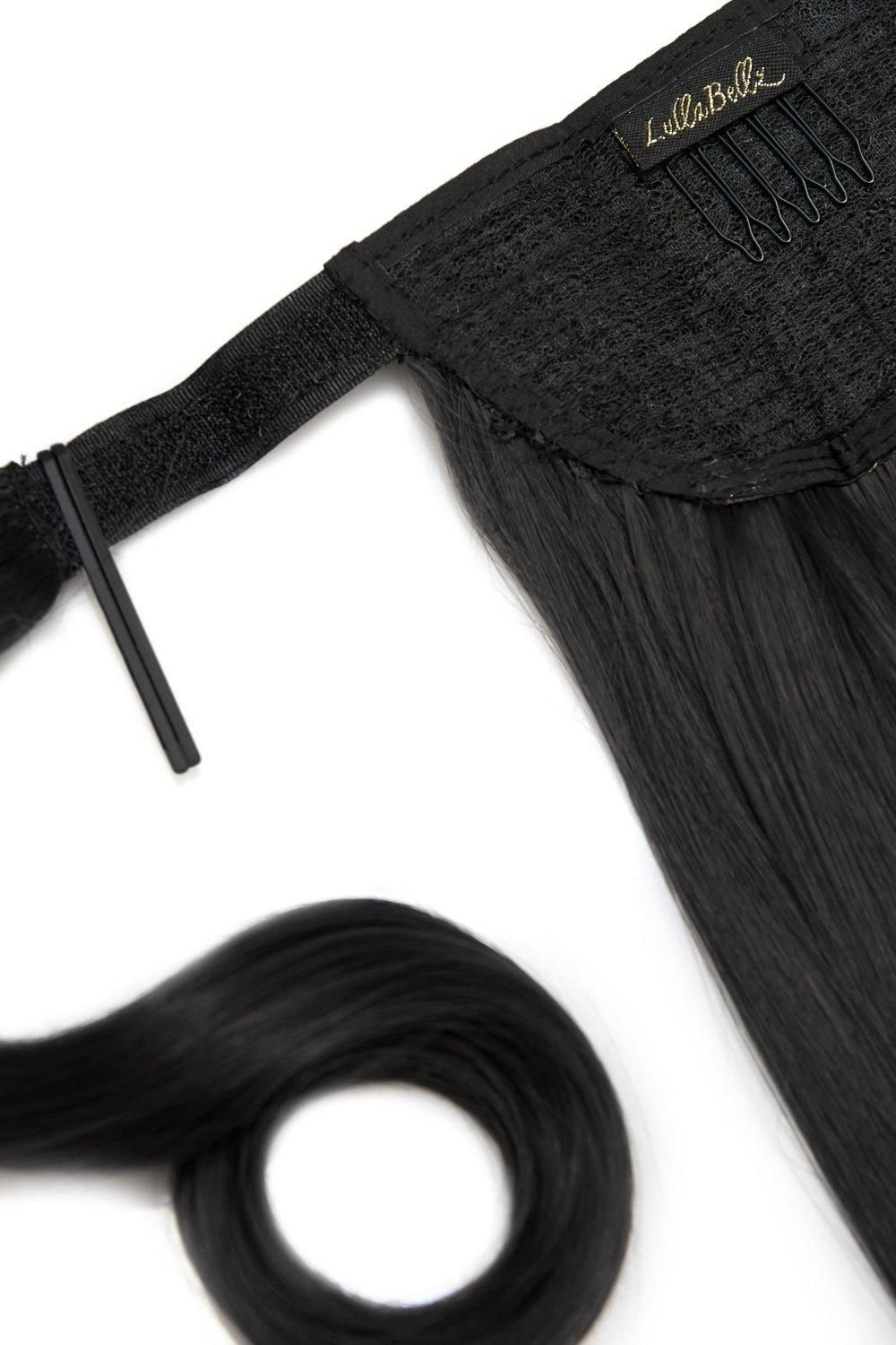 Lullabellz Mini Grande 18" 90s Bounce Wraparound Pony Natural Black image 2