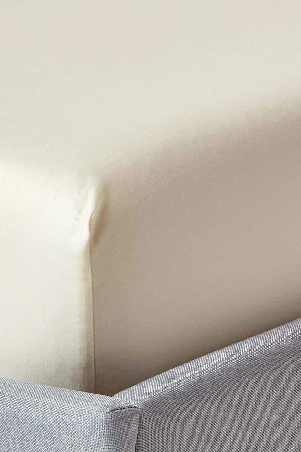Homescapes Sateen Cotton Fitted Sheet 12 inch 400 Thread Count image 1