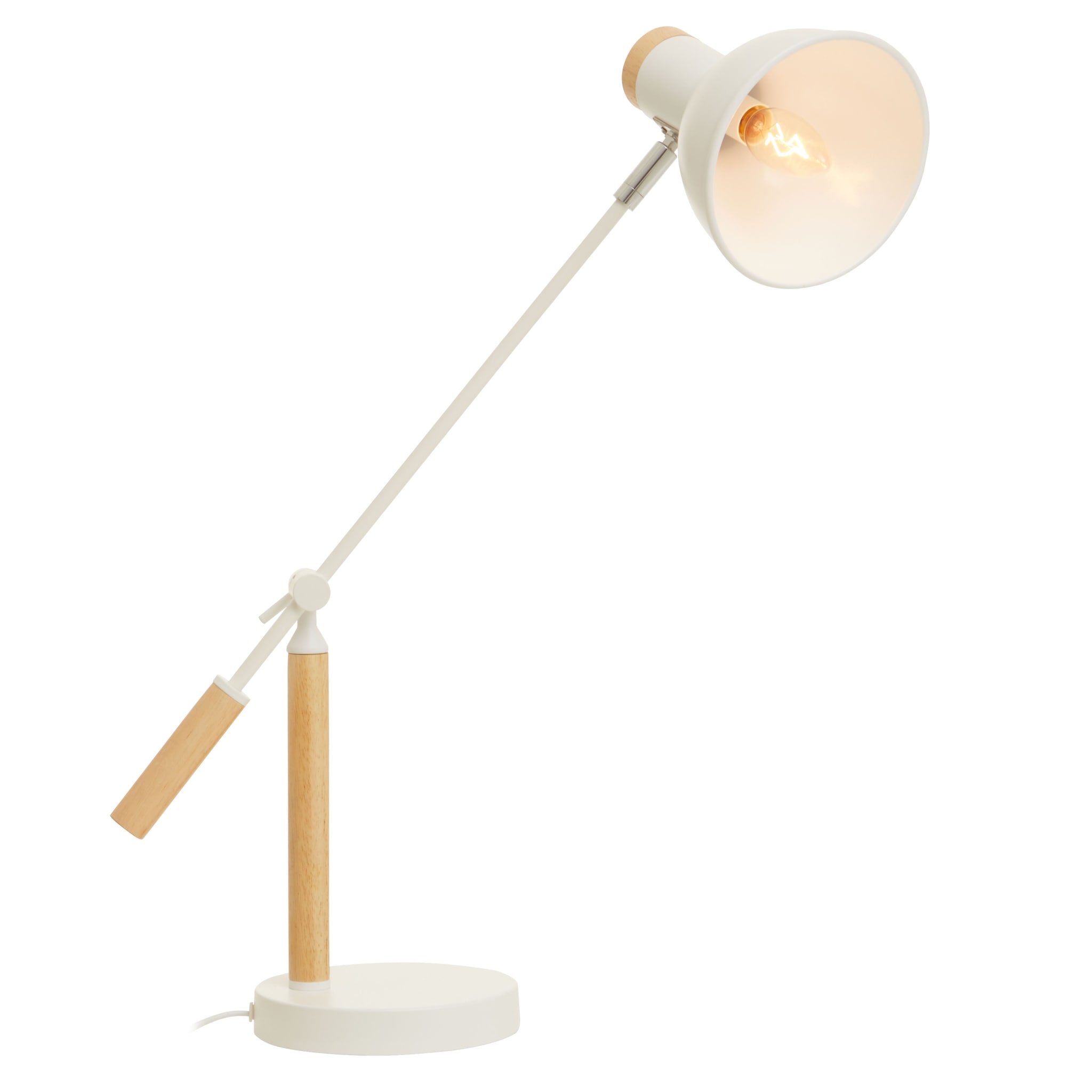 Orsina Matte Table Lamp, Easy to Assemble Bedside Table Light, Lamp for Table Living Room image 2