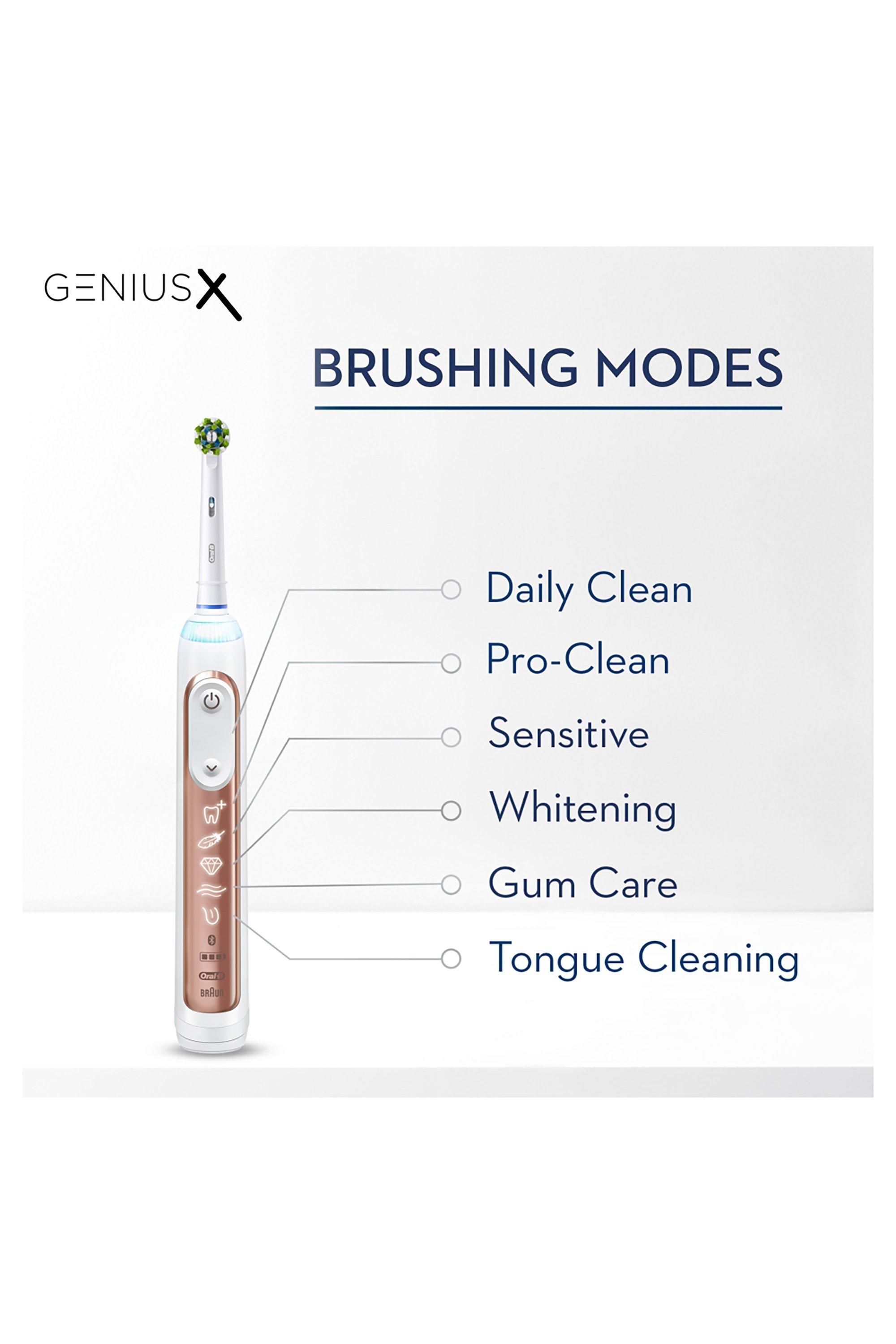 Oral B Genius X Toothbrush Rose Gold Rose Gold image 3