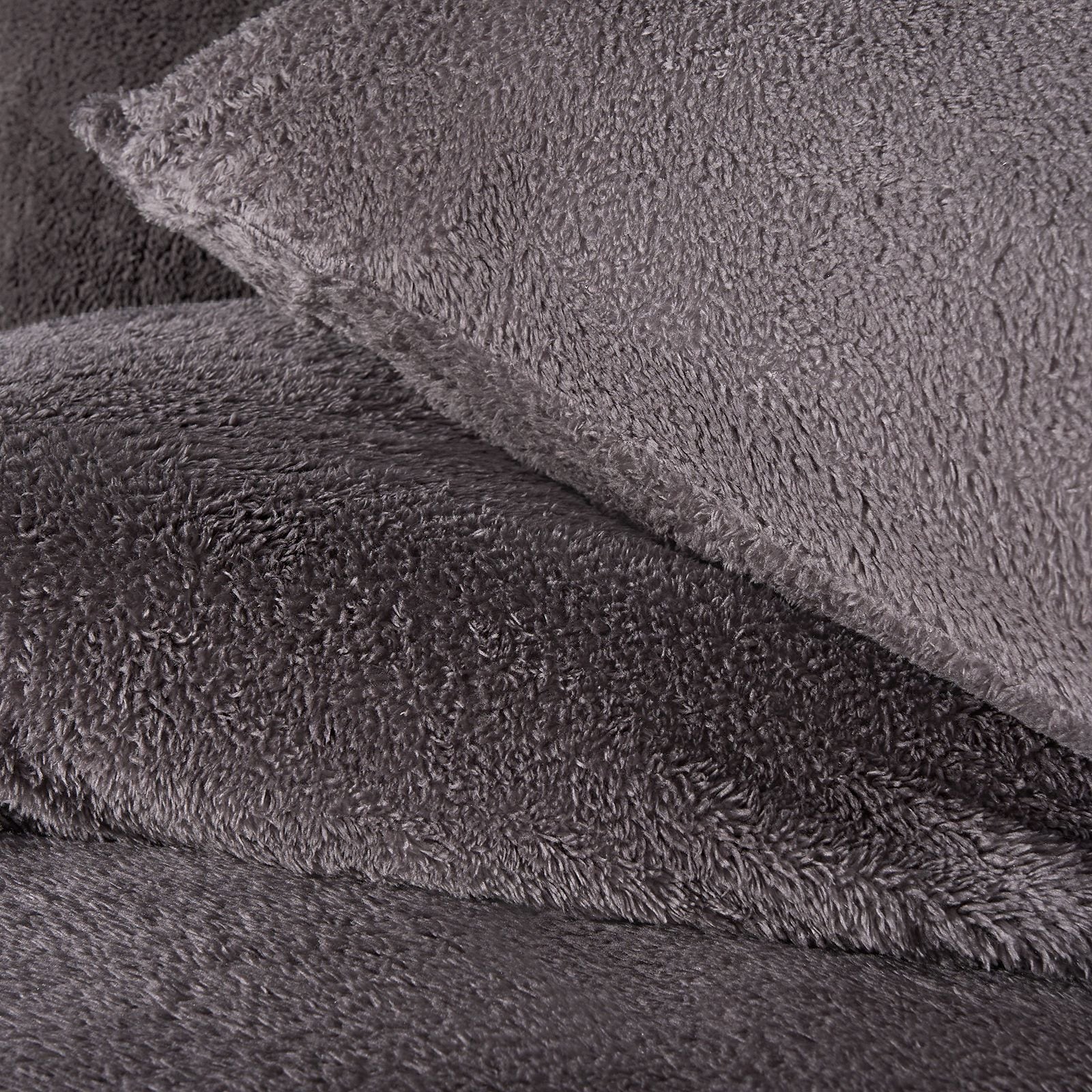 OHS Thermal Soft Teddy Fleece Duvet Cover Bedding Set image 5