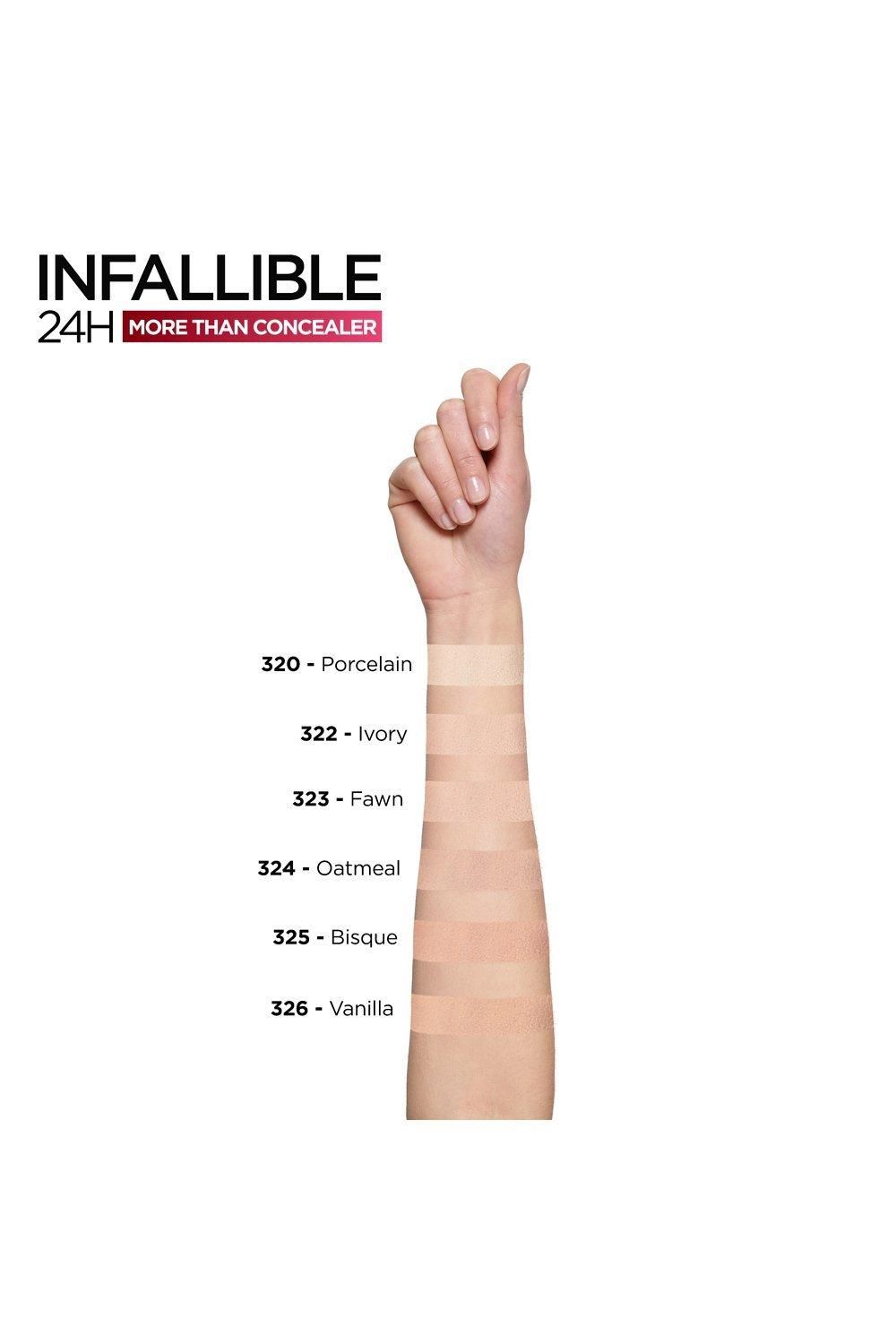 L'Oréal Paris Infaillible 24H More Than Concealer Vanilla image 6