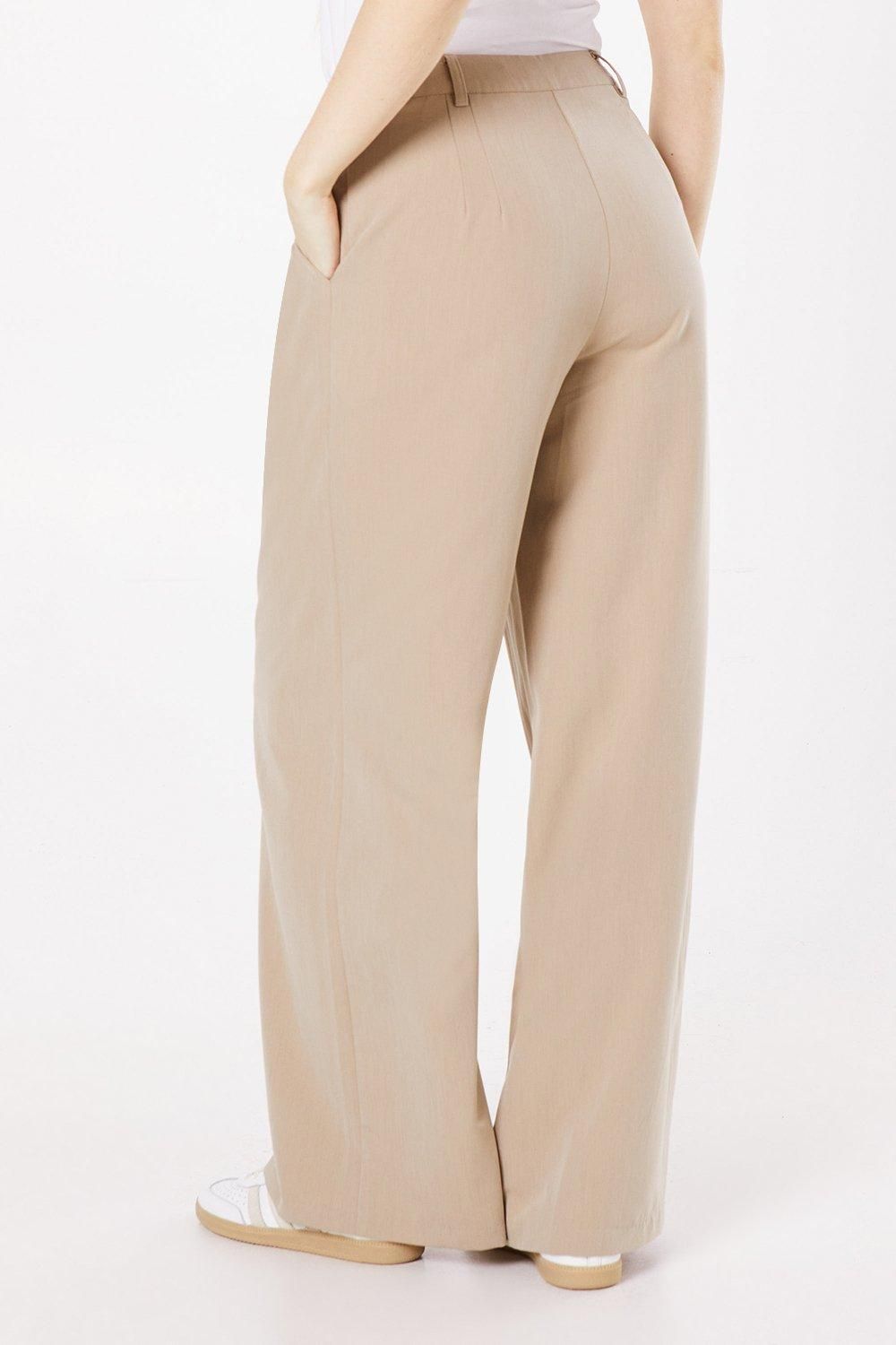 Dorothy Perkins Tab Detail Wide Leg Trouser Camel image 3