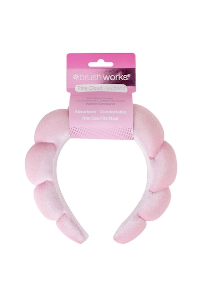 Brushworks Cloud Headband Pink