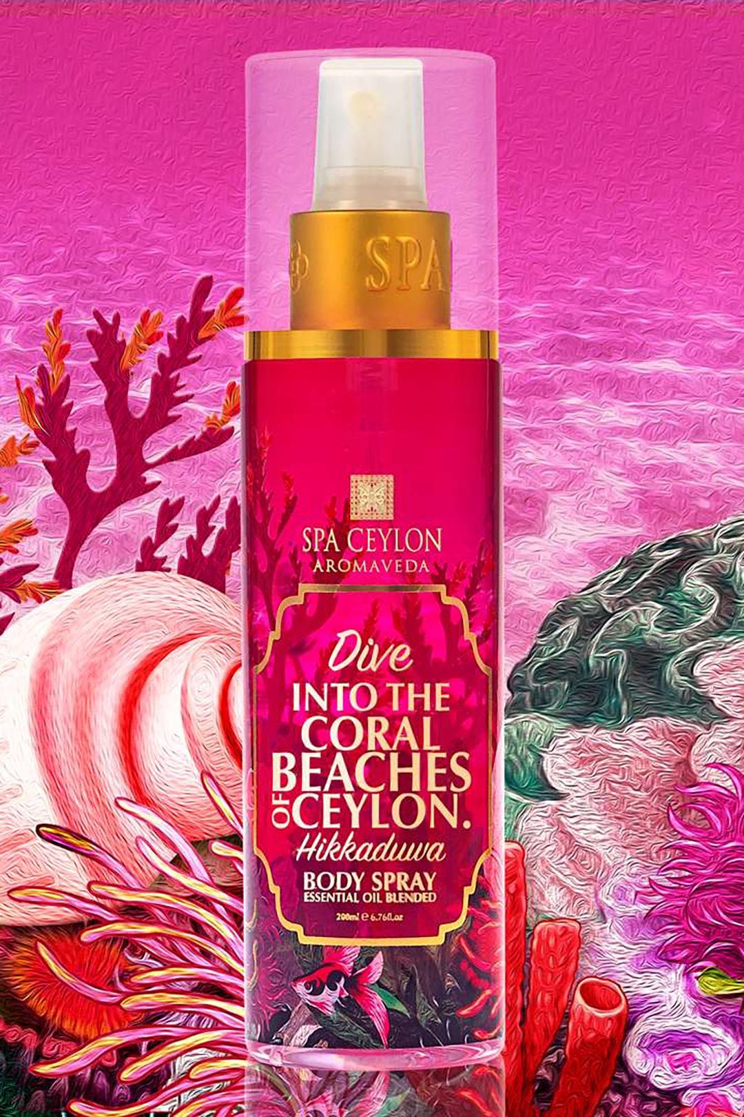 Spa Ceylon Hikkaduwa -  Body Spray 200ml image 2