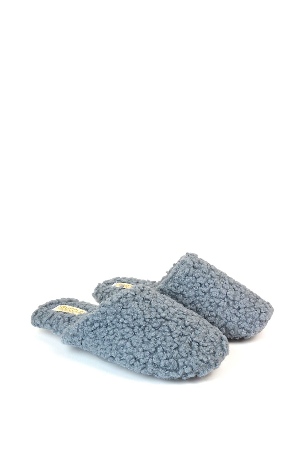 XY London 'Jody' Cosy Slip On Closed Round Toe Mule Flat Slippers image 3