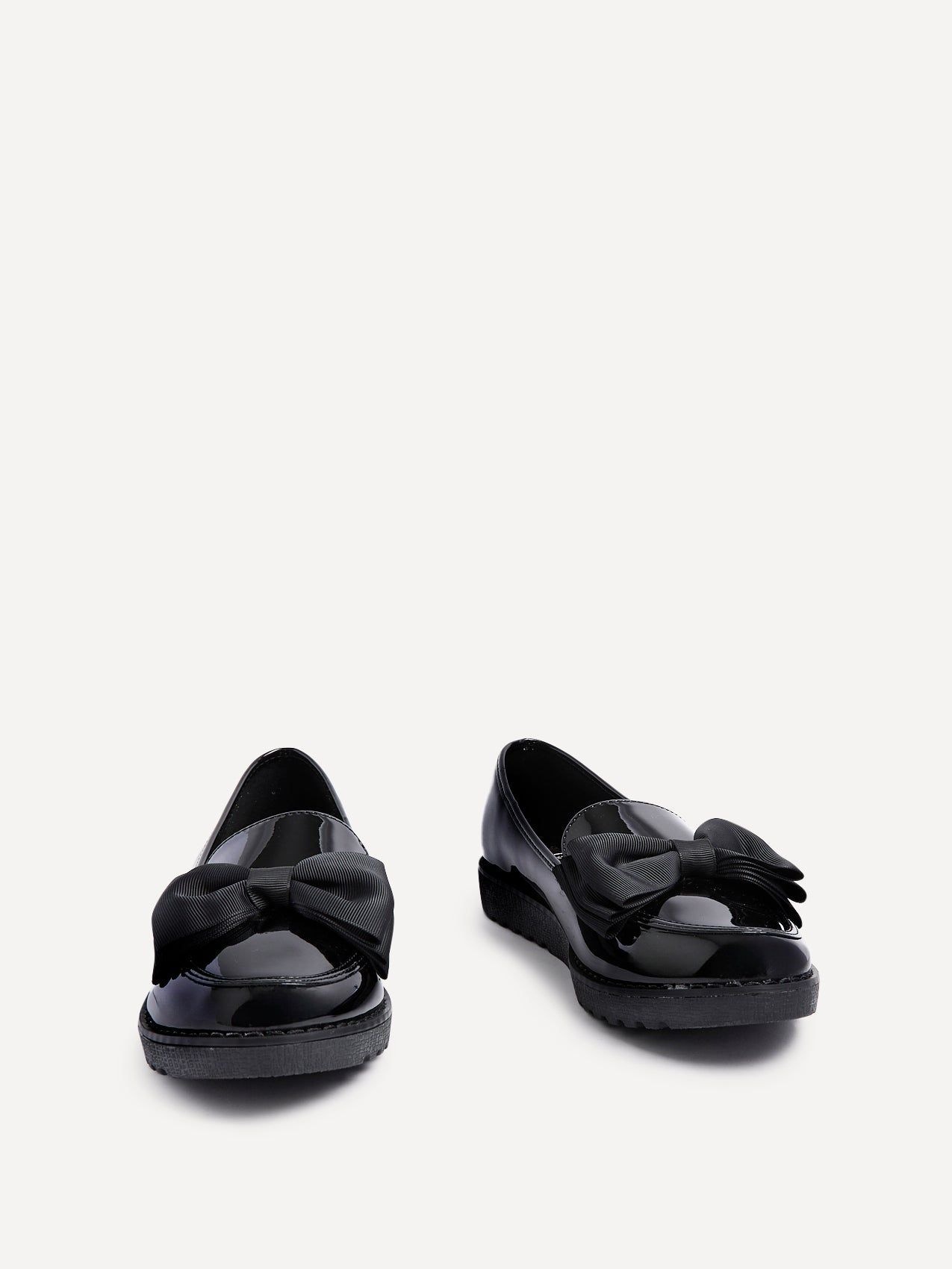 Linzi Cathy Black Patent Classic Slip On Loafer image 3