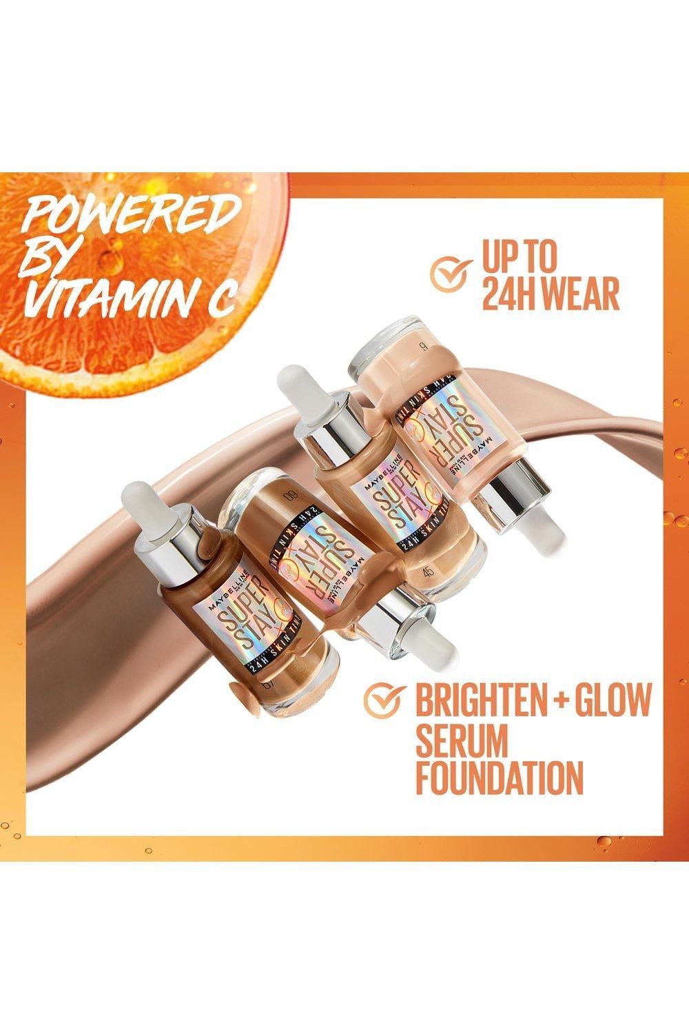 Maybelline Super Stay up to 24H Skin Tint Foundation + Vitamin C 6 image 10