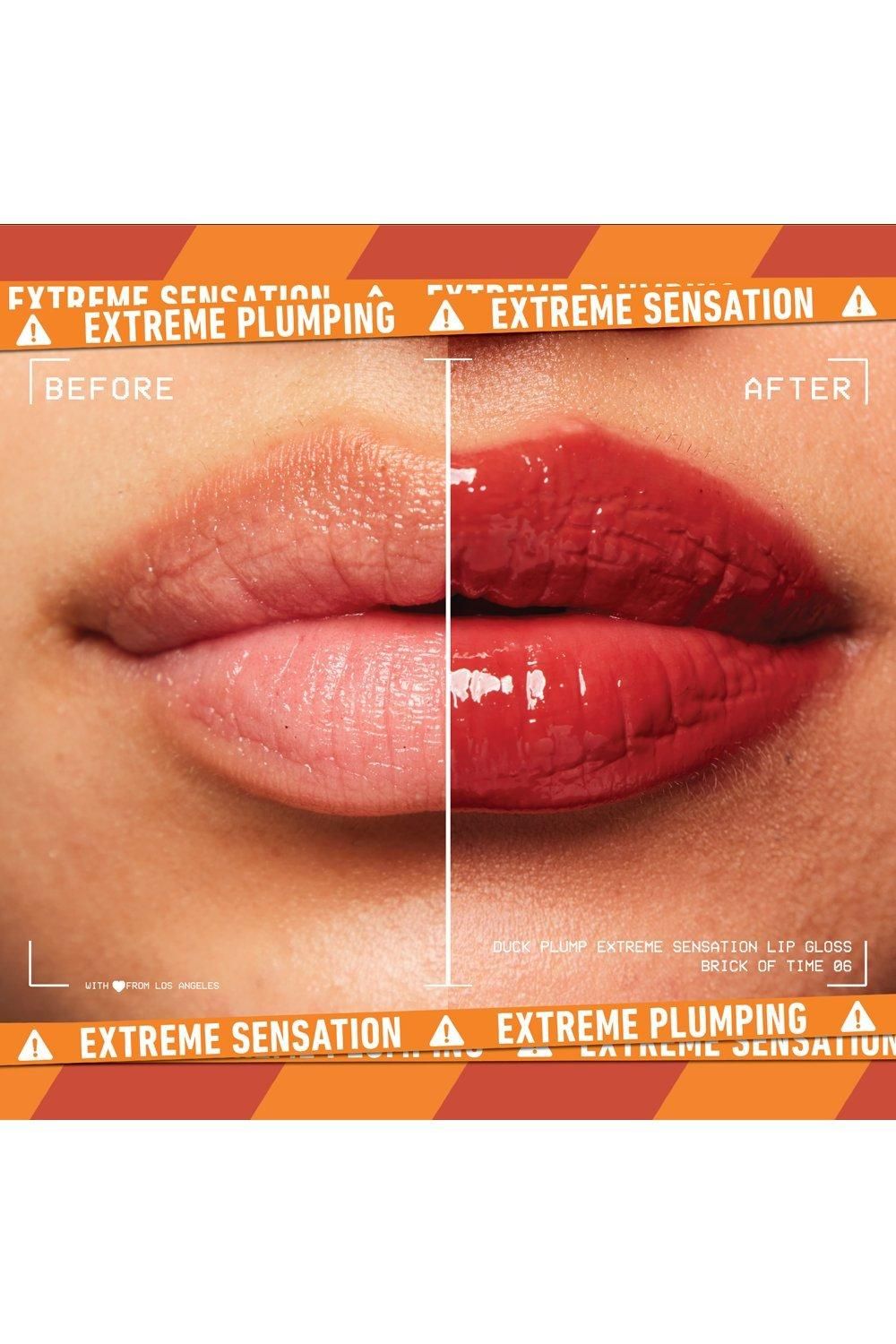 NYX Professional Makeup Duck Plump Lip Plumping Gloss Brick Of Time image 4