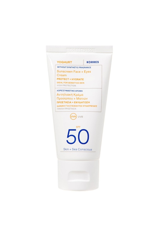 Korres Yoghurt Sunscreen Face + Eyes Cream SPF 50 50ml Multi