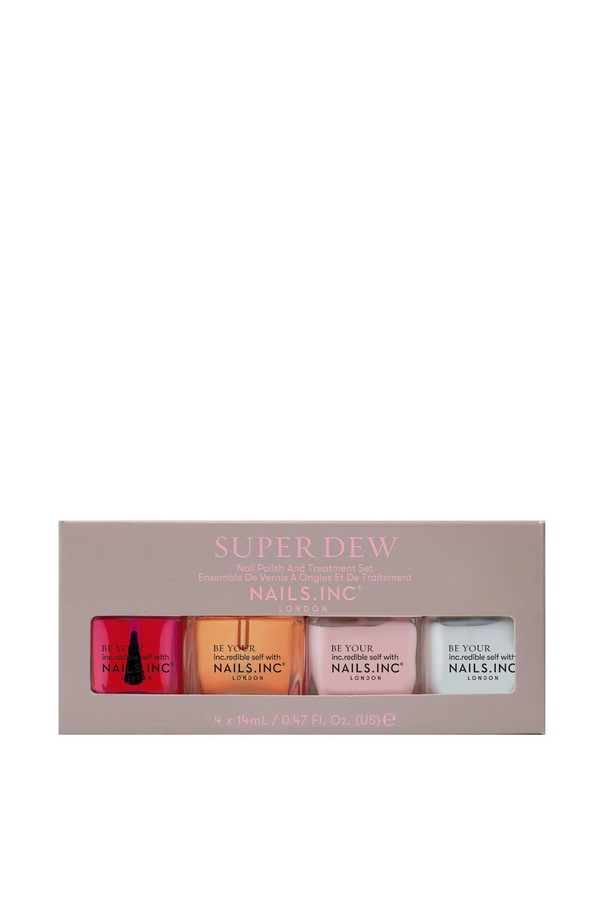 Nails Inc Super Dew Nail Polish Quad Multi