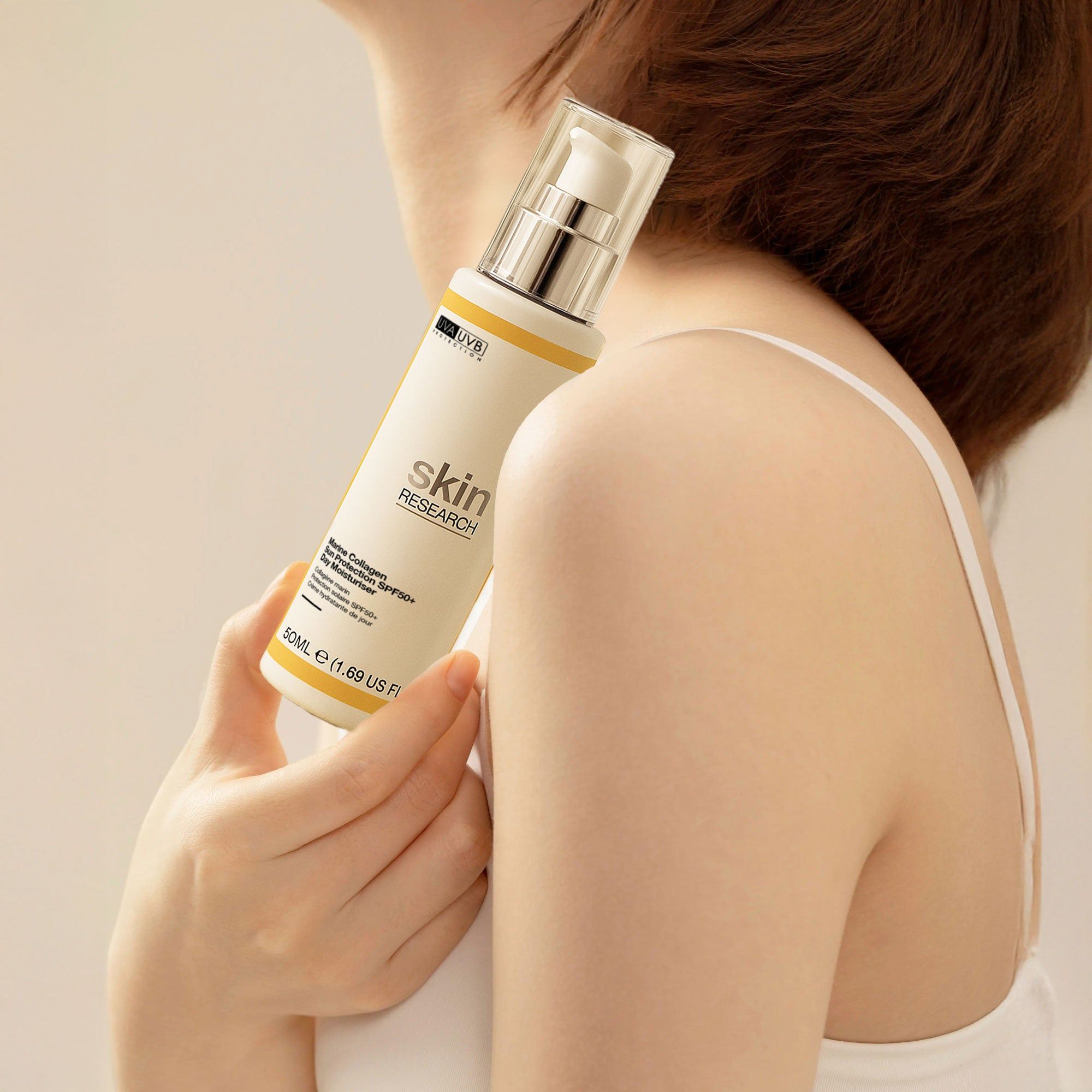 Skin Research Anti-Ageing Sun Protection SPF 50 Day Moisturiser 50ml image 5