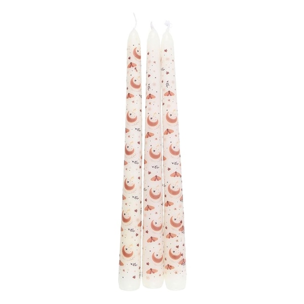 Something Different Taper Harvest Moon Candle Set (Pack of 3)