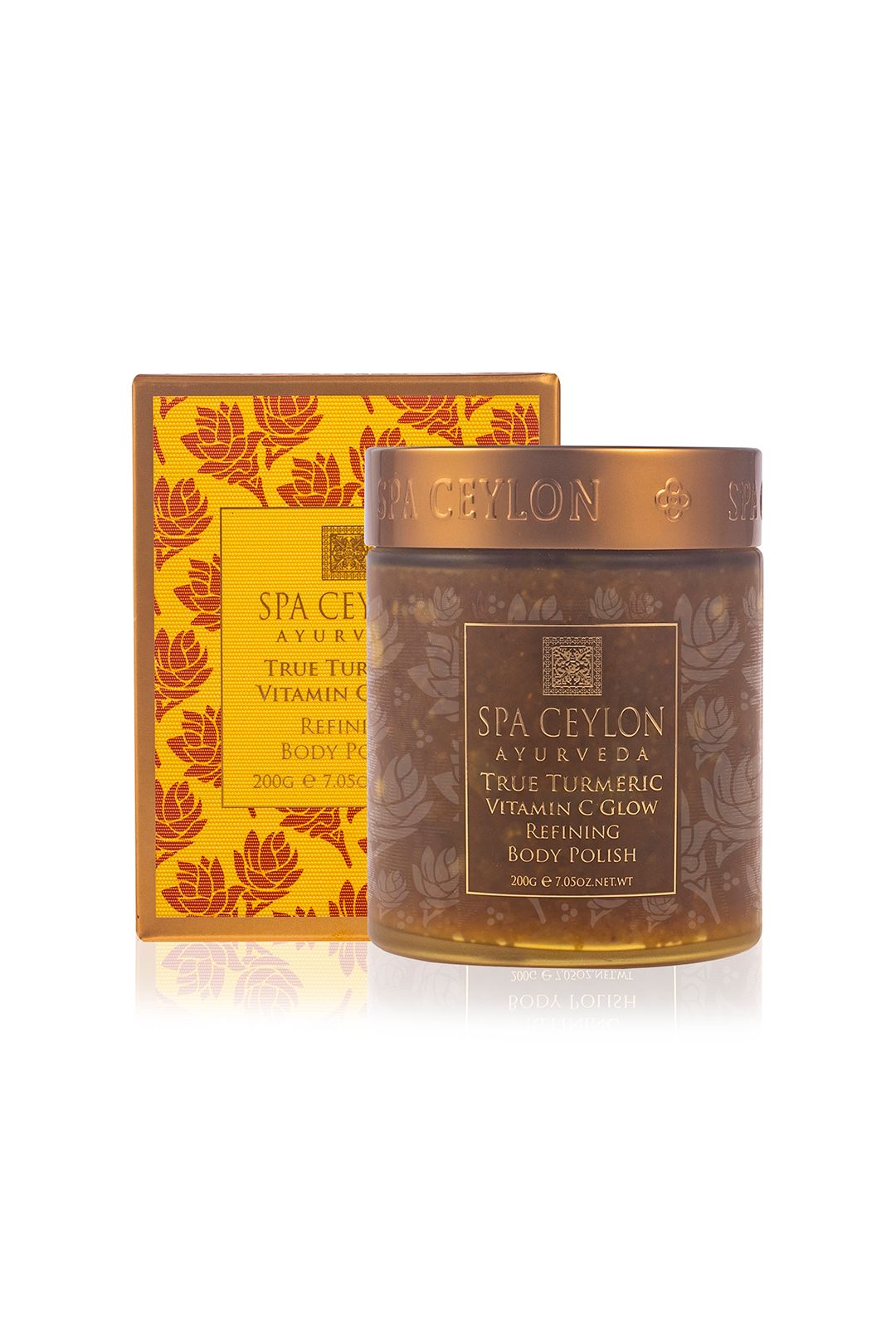 Spa Ceylon True Turmeric - Vitamin C Glow - Refining Body Polish -200g image 1