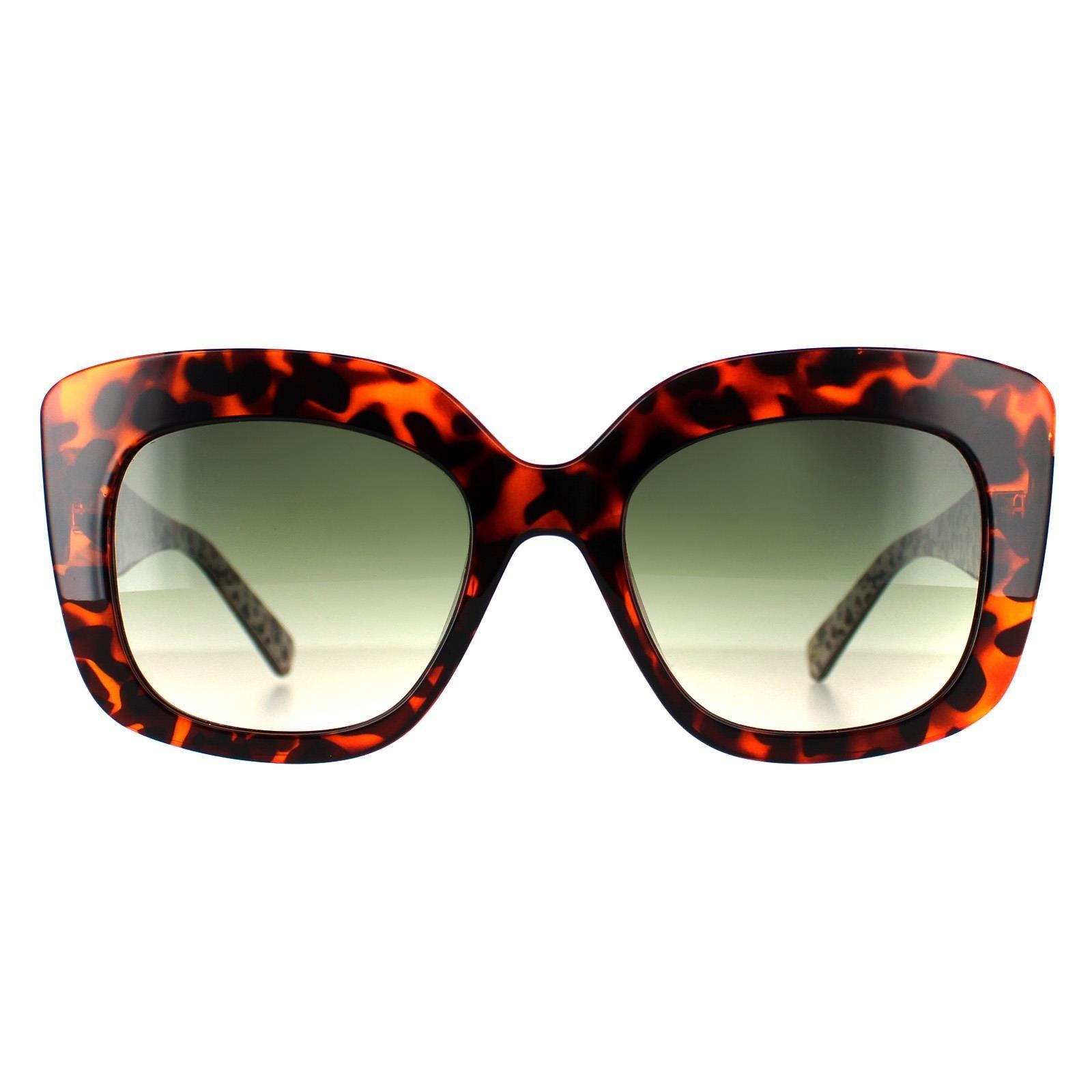 Ted Baker Cat Eye Double Champagne Demi Green Gradient TB1675 Hattie image 1