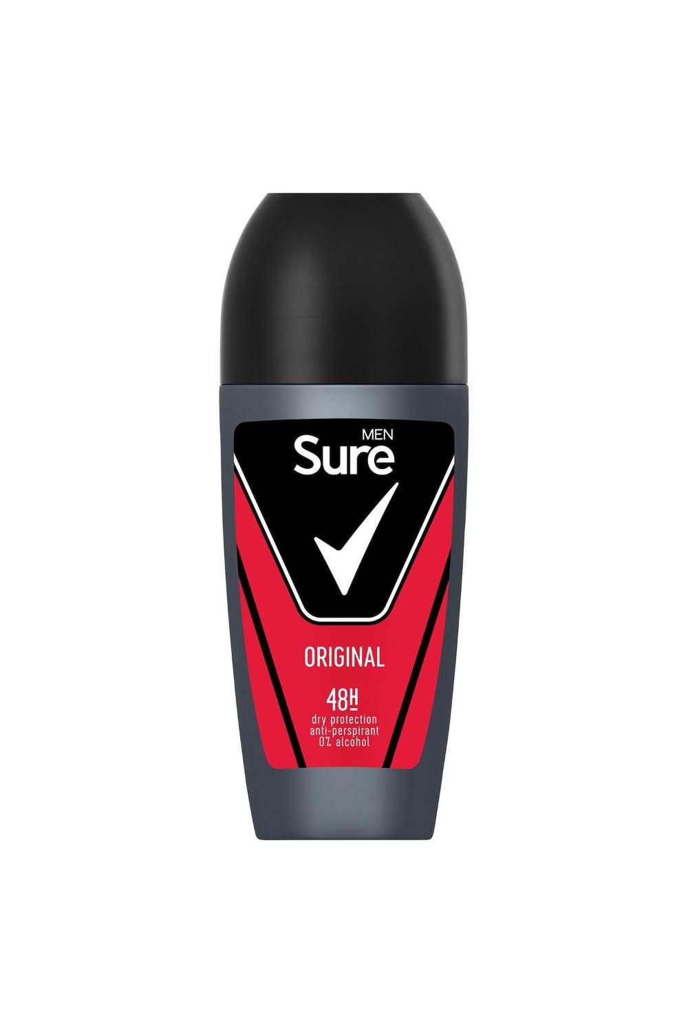Sure Men 'Antiperspirant Roll On' 48H Sweat & Odour Protection, 12x50ml image 2