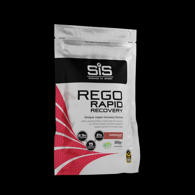 Science in Sport REGO Rapid Recovery Powder - 21g Protein - Chocolate - 500g image 1