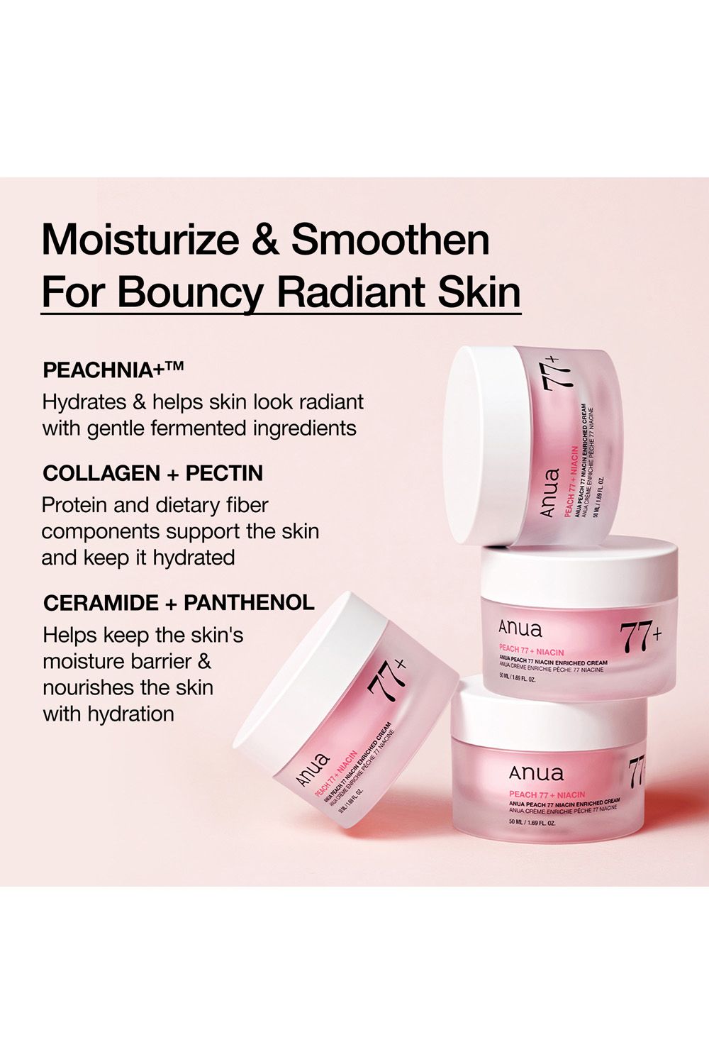 Anua Peach 77 Niacin Enriched Cream 50ml Multi image 3