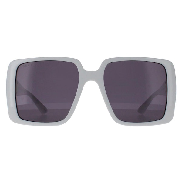 Gucci Square Burgundy with Silver Red with Silver Mirror GG1692S