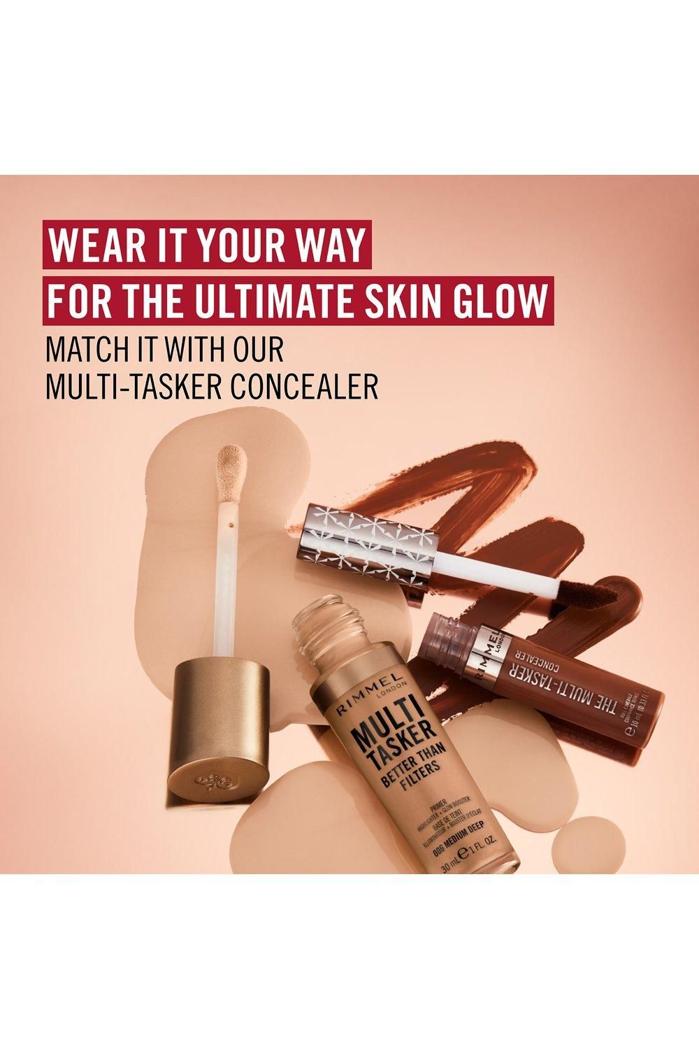 Rimmel London Multi-Tasker Better Than Filters Glow Boosting Primer 30ml Rich image 5