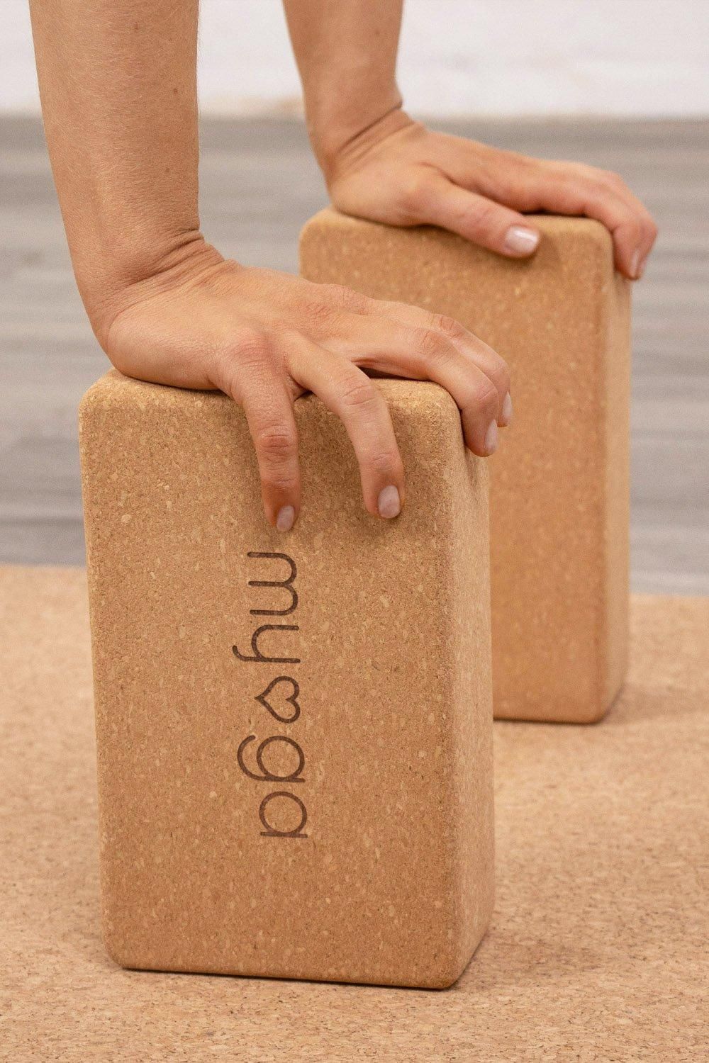 Myga Cork Yoga Block image 2