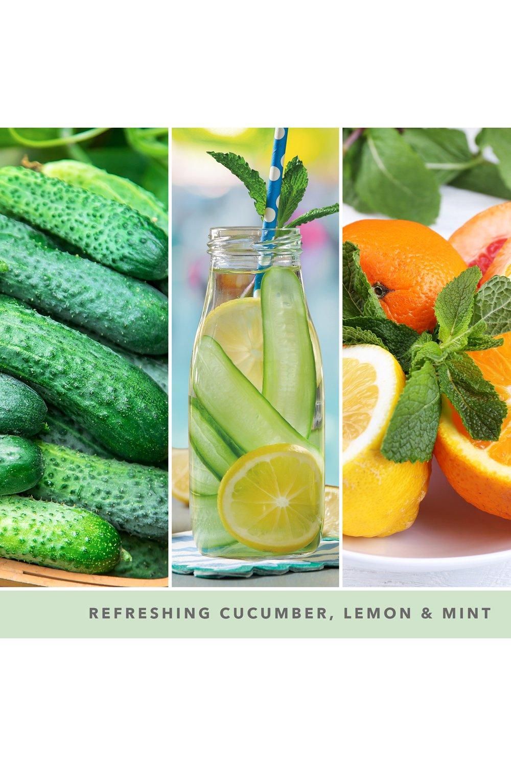 Yankee Candle Signature Large Tumbler Cucumber Mint Cooler Green image 3