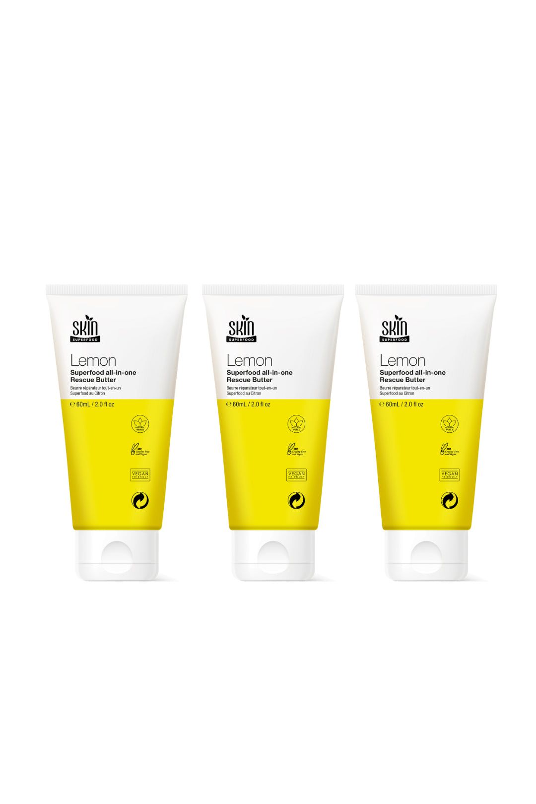 Skin Superfood Lemon Butter Trio Pack 3 x 50ml image 1