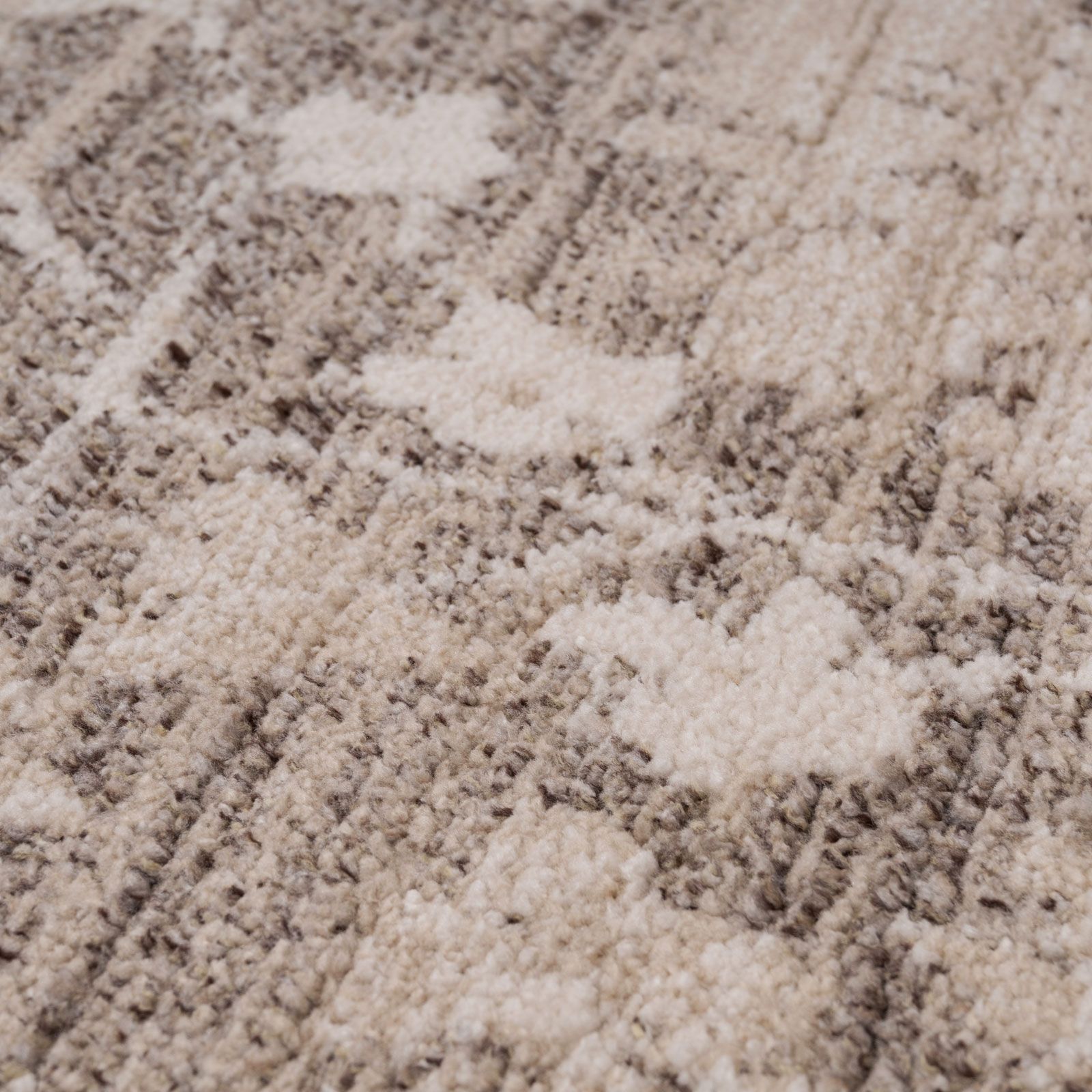 Kukoon Neutral Beige Floral Motif Area Rug image 5