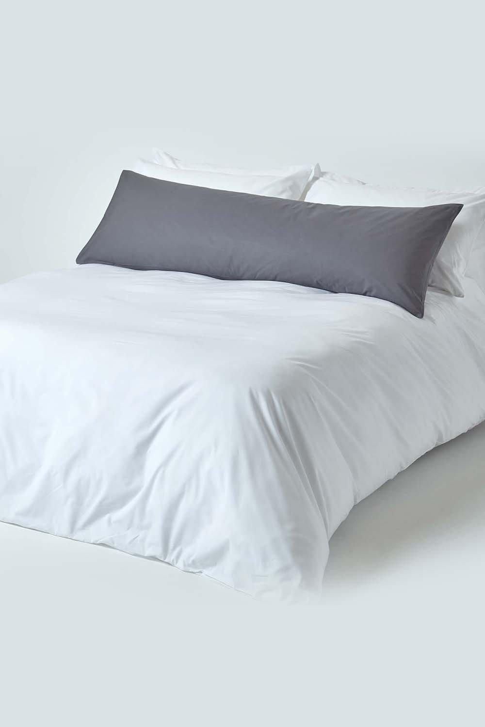 Homescapes Egyptian Cotton Housewife Body Pillowcase 200 TC image 2