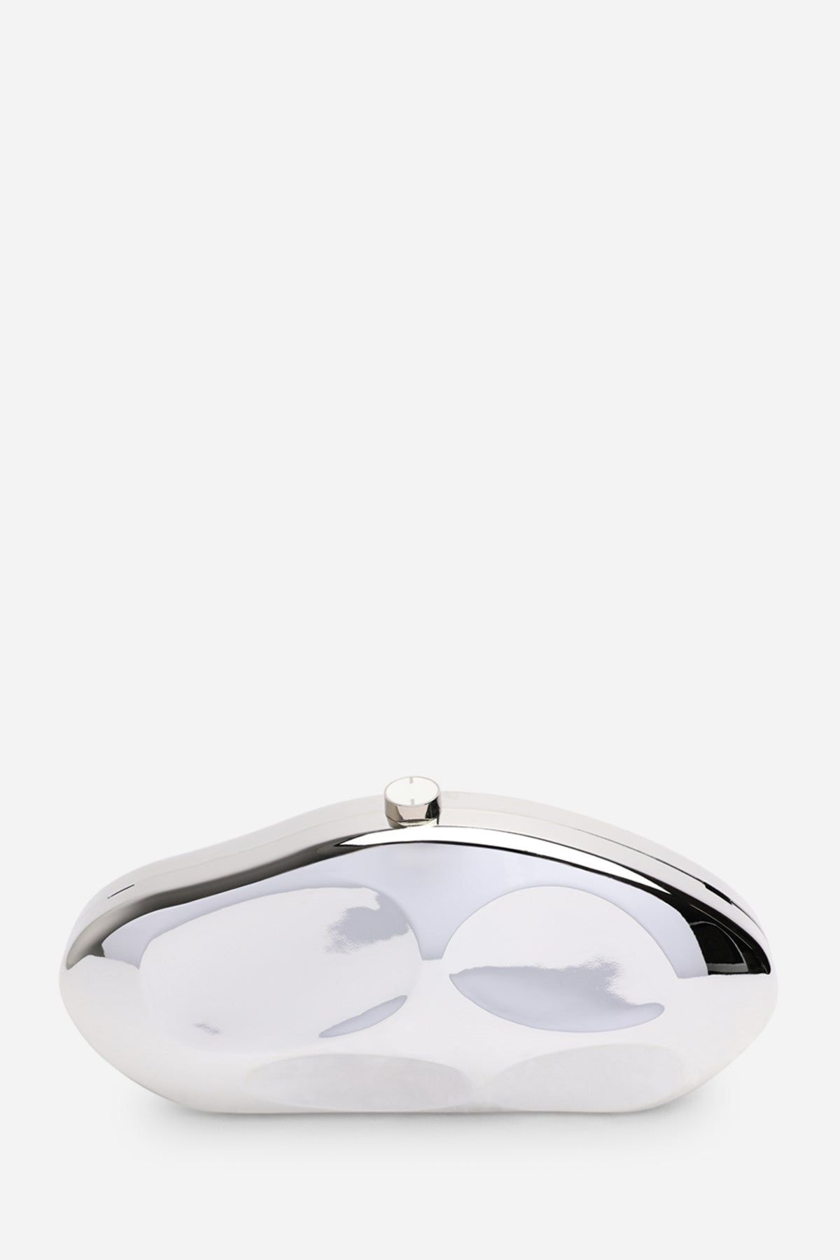 Where's That From 'Nude' Sculpted Evening Clutch Bag image 2