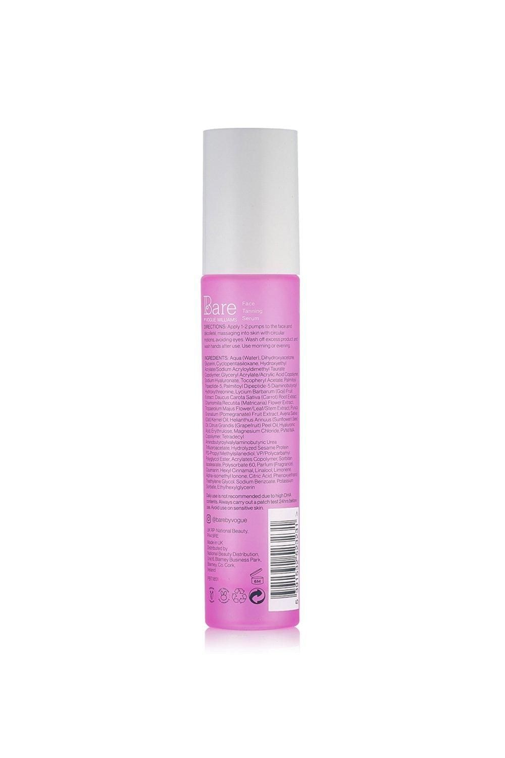 Bare By Vogue Face Tanning Serum Dark image 2