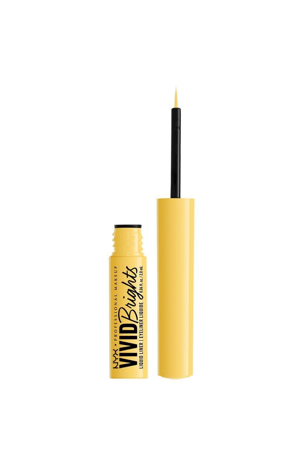NYX Professional Makeup Vivid Brights Liquid Eyeliner Had Me At Yellow image 1
